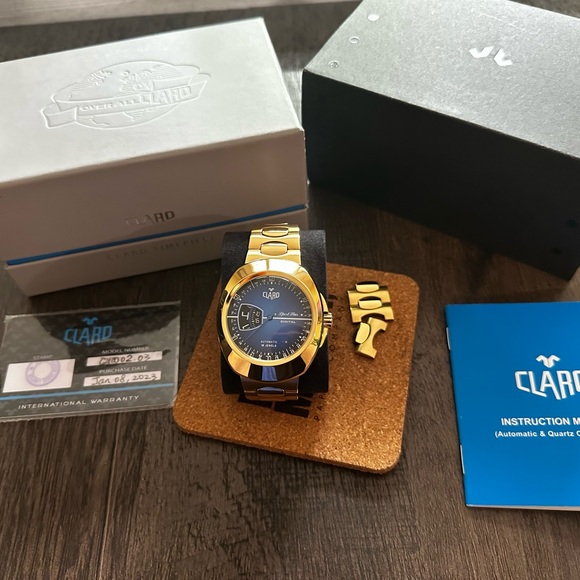 Claro Sports Star Jump Hour Swiss Automatic watch. - Picture 3 of 3